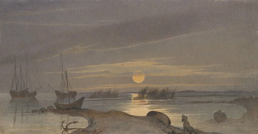 Тарас Шевченко. Лунная ночь на Косарале. 1848 / Wikimedia Commons