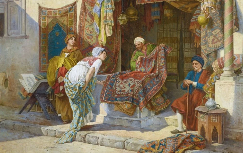 Франческо Баллесио. Продавец ковров. Вторая половина 19 века / Wikimedia Commons