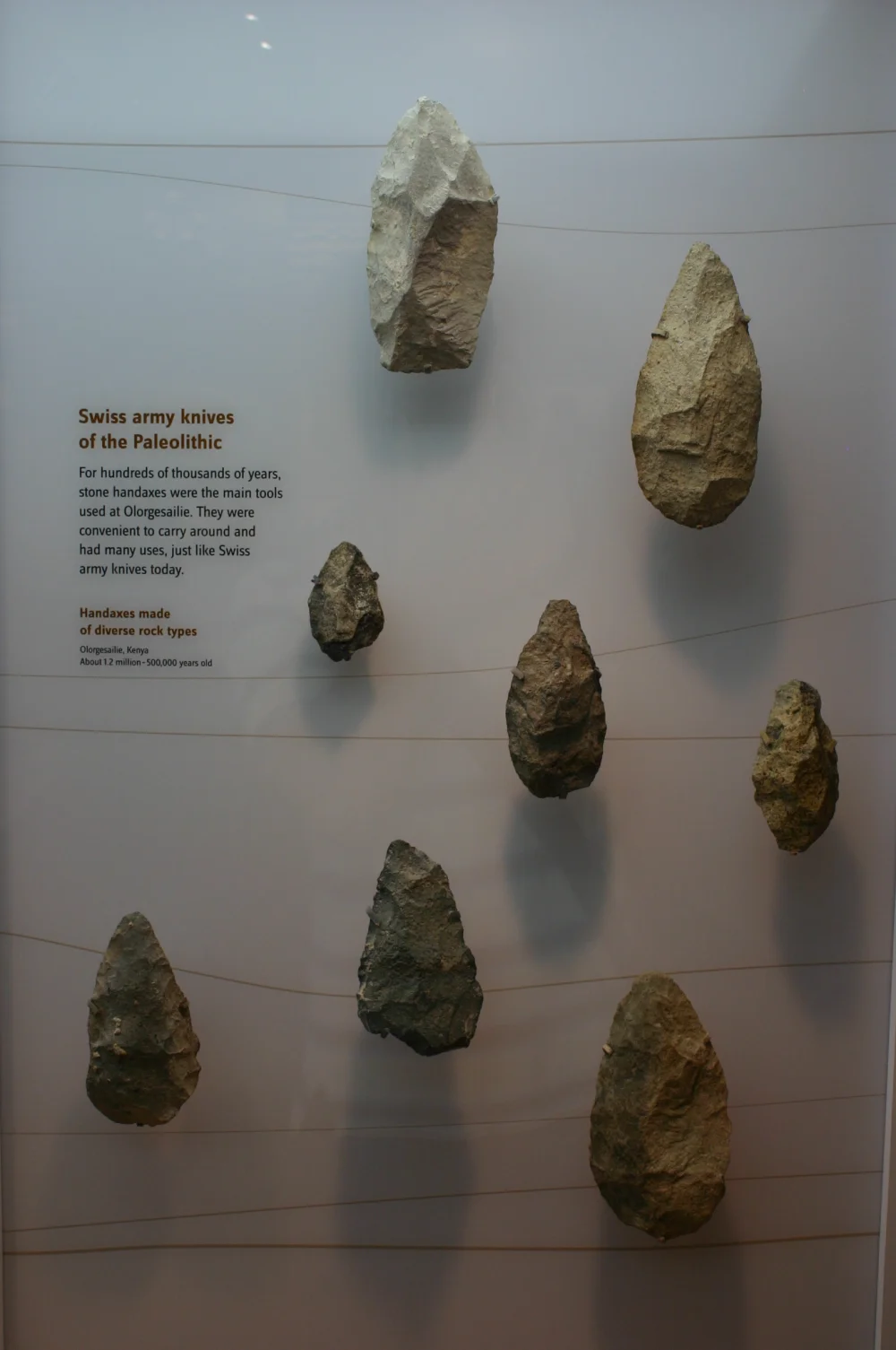 Каменные орудия из Олоргесейли/Wikimedia commons