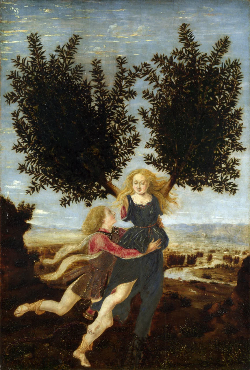 Piero del Pollaiolo. Apollo and Daphne/Wikimdia Commons