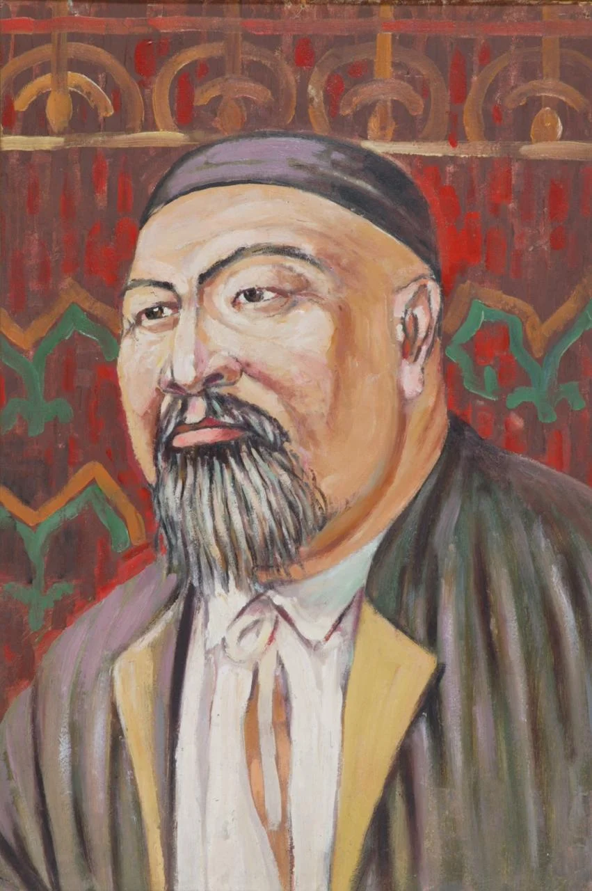 Б. Сарсенбаев. Абай. 1934 год / Из книги: «Абай бейнесі – Қазақстан суретшілерінің көзімен», Алматы, 2020