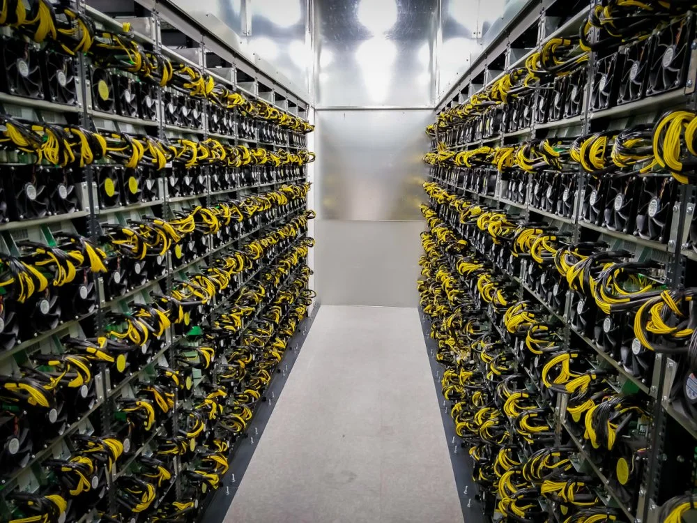 Blocks for Bitcoin mining/Wikimedia Commons