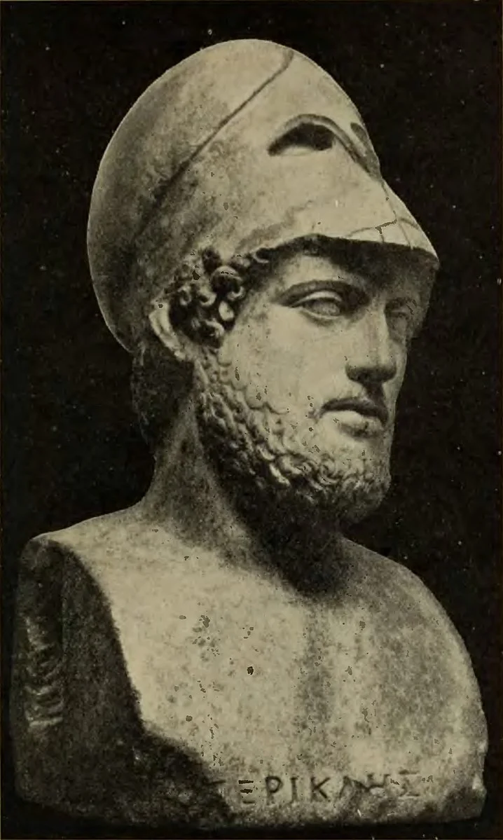  Bust of  Pericles in the British Museum./British Museum