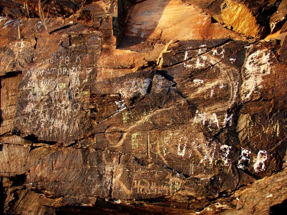 Petroglyphs of Aqqaynar/Olga Gumirova