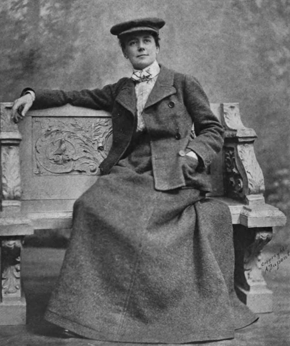 Aimé Dupont. Suffragette Ethel Smyth. No later than 1900/Wikimedia Commons 