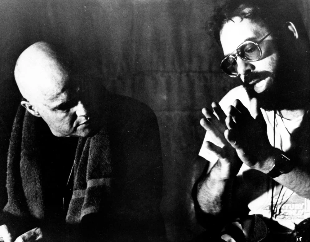 Marlon Brando and Francis Ford Coppola. 1979/Alamy