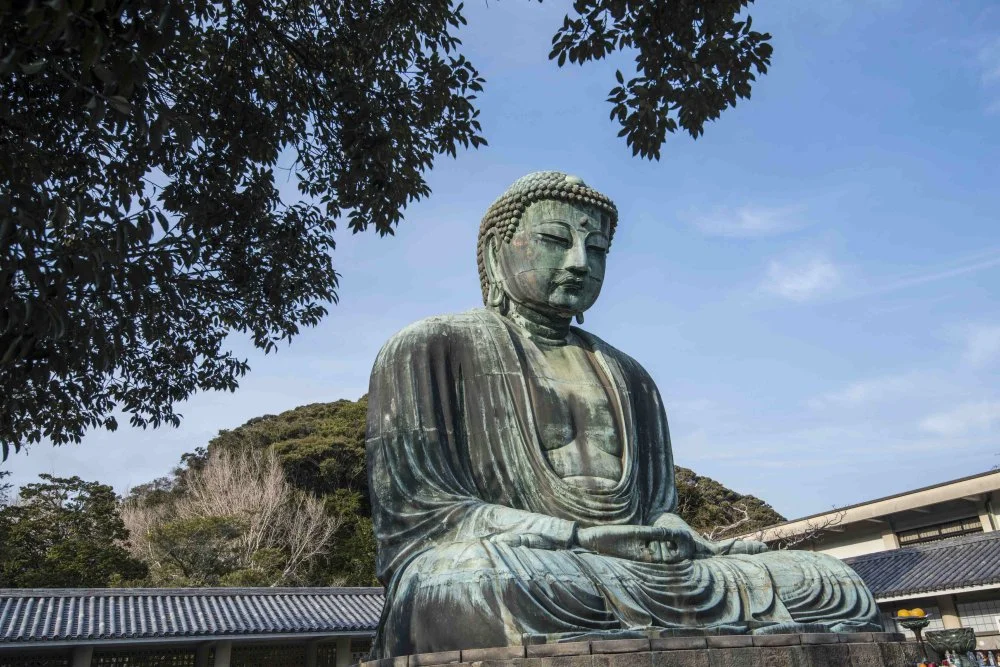 Будда Амитабха. Камакура, Жапония. 13 ғ. ортасы/Benard E./Getty Images