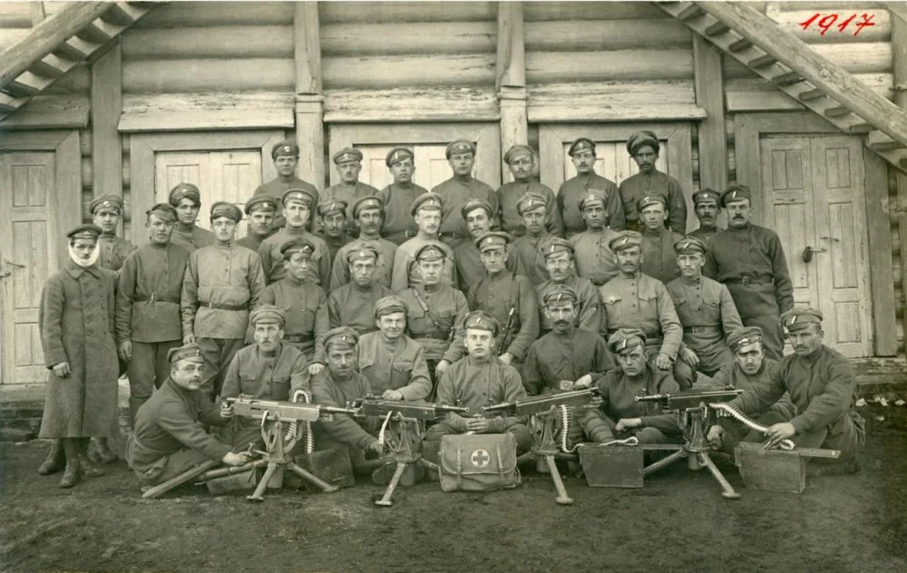 Чехословакия корпусы, 6-атқыштар полкі, 1917 жыл / Wikimedia Commons
