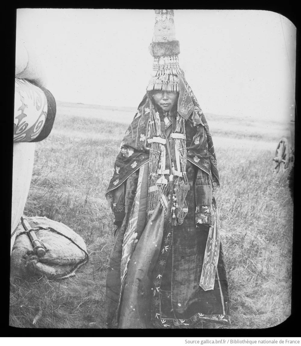 Жюль де Кювервиль (1865–1927). Пешая невеста в Казахской степи, 1895 год / gallica.bnf.fr / Bibliothèque nationale de France