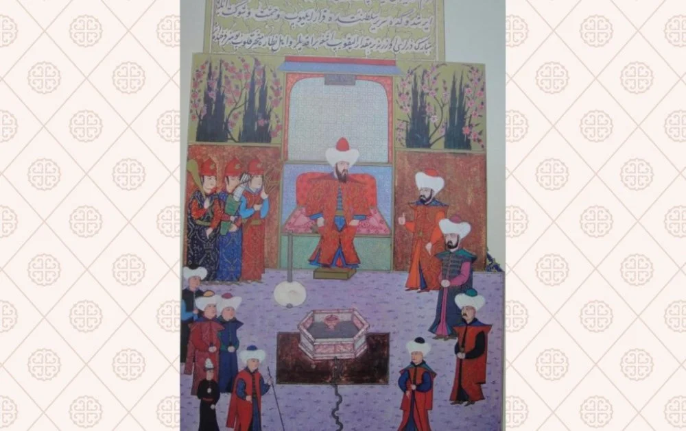 Орхан Гази. 16 ғасыр Османдық миниатюра / Alamy