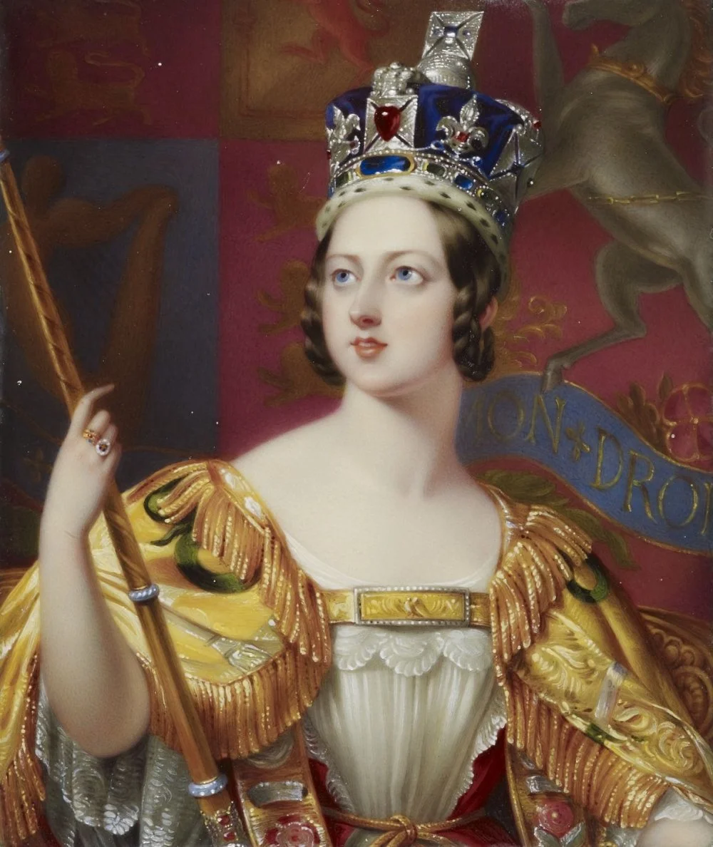 Henry Pierce Bone : Queen Victoria (1819-1901). 1843/Wikimedia Commons