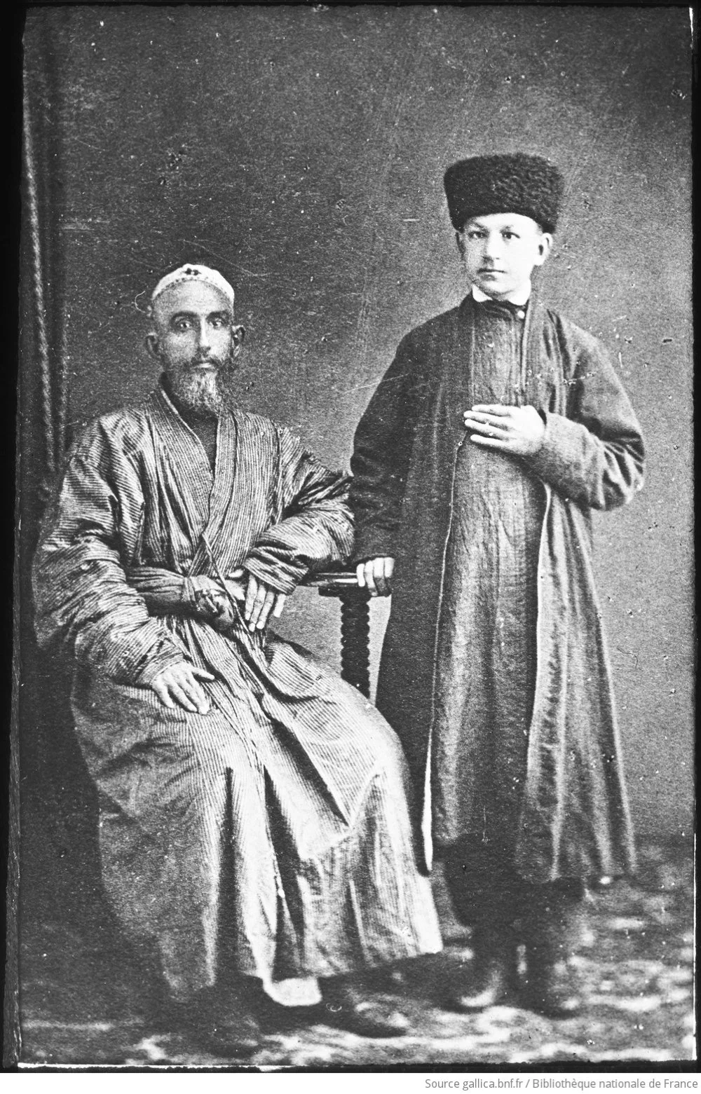 Бұхаралық тәжіктер. 1877 жыл / Gallica, Bibliothèque nationale de France 