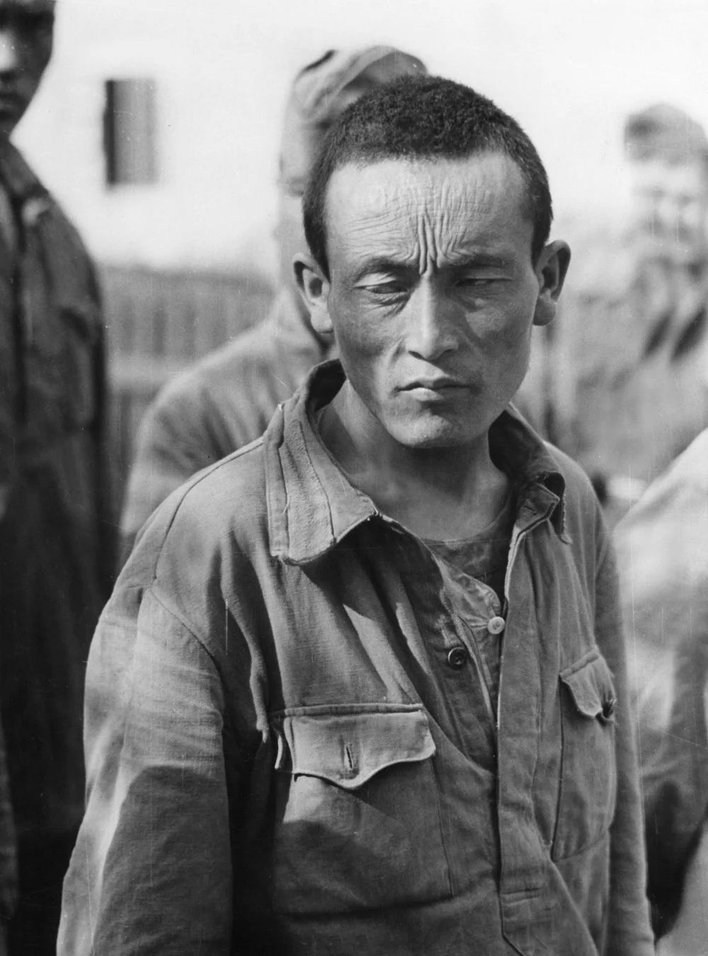 Тұтқындағы кеңес жауынгері. Шамамен 1941 жыл / Süddeutsche Zeitung Photo / Alamy