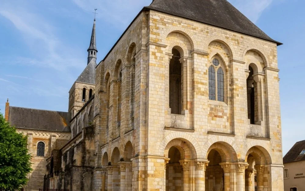 Abbey of St. Benedict on the Loire / Alamy