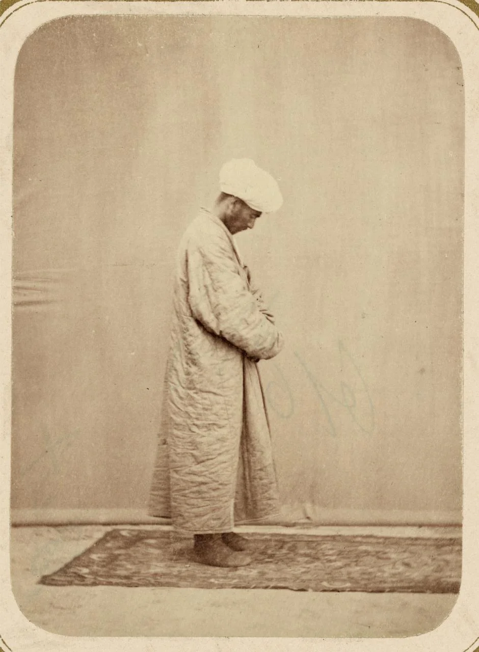 Намаз уақыты. «Түркістан альбомы», 1872 жыл / Library of Congress