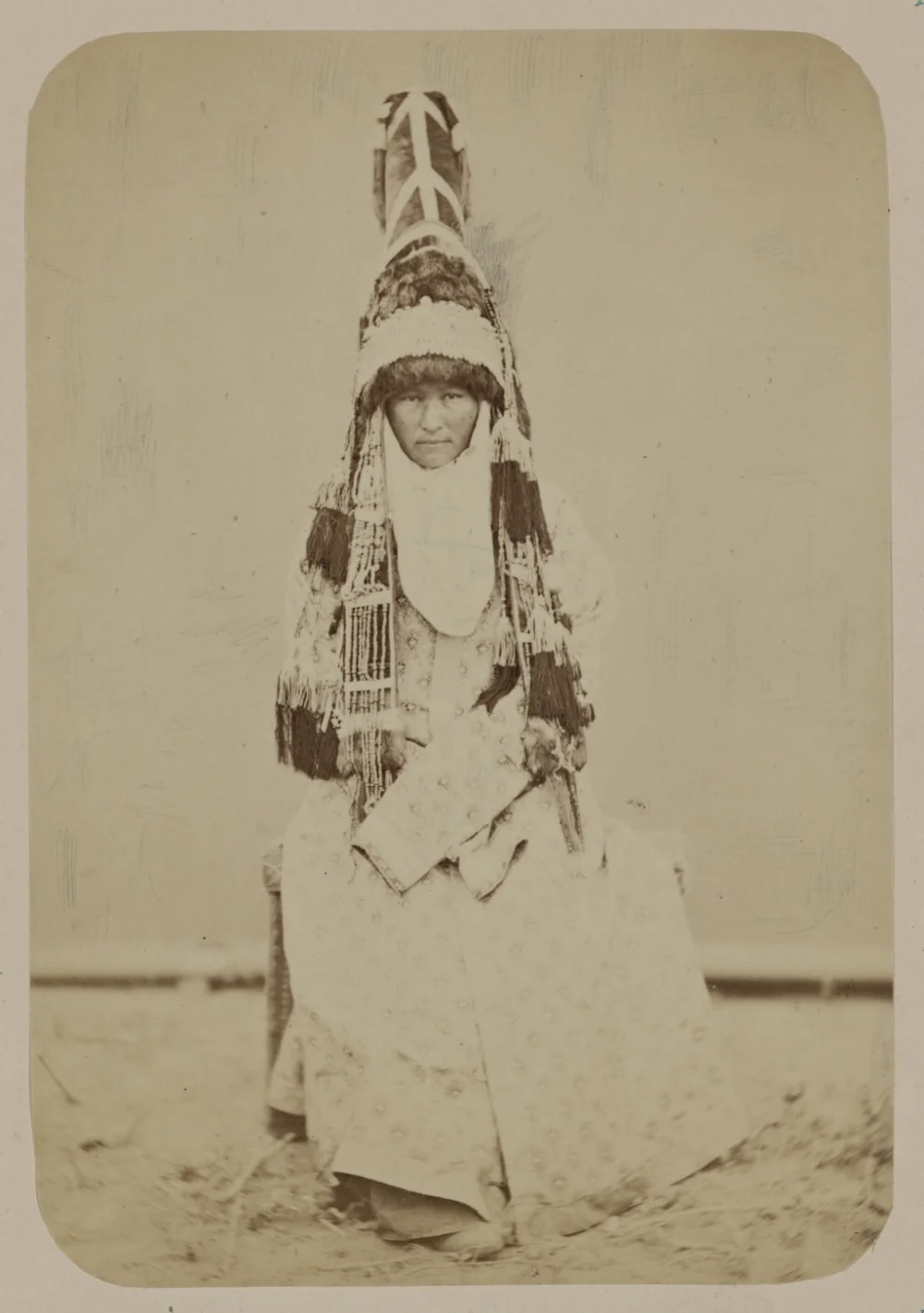 Знатная казашка. «Туркестанский альбом», 1872 год / Library of Congress