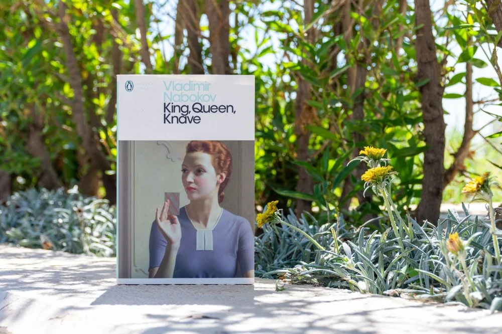 Vladimir Nabokov's King, Queen, Knave Novel in The Garden/Shutterstock