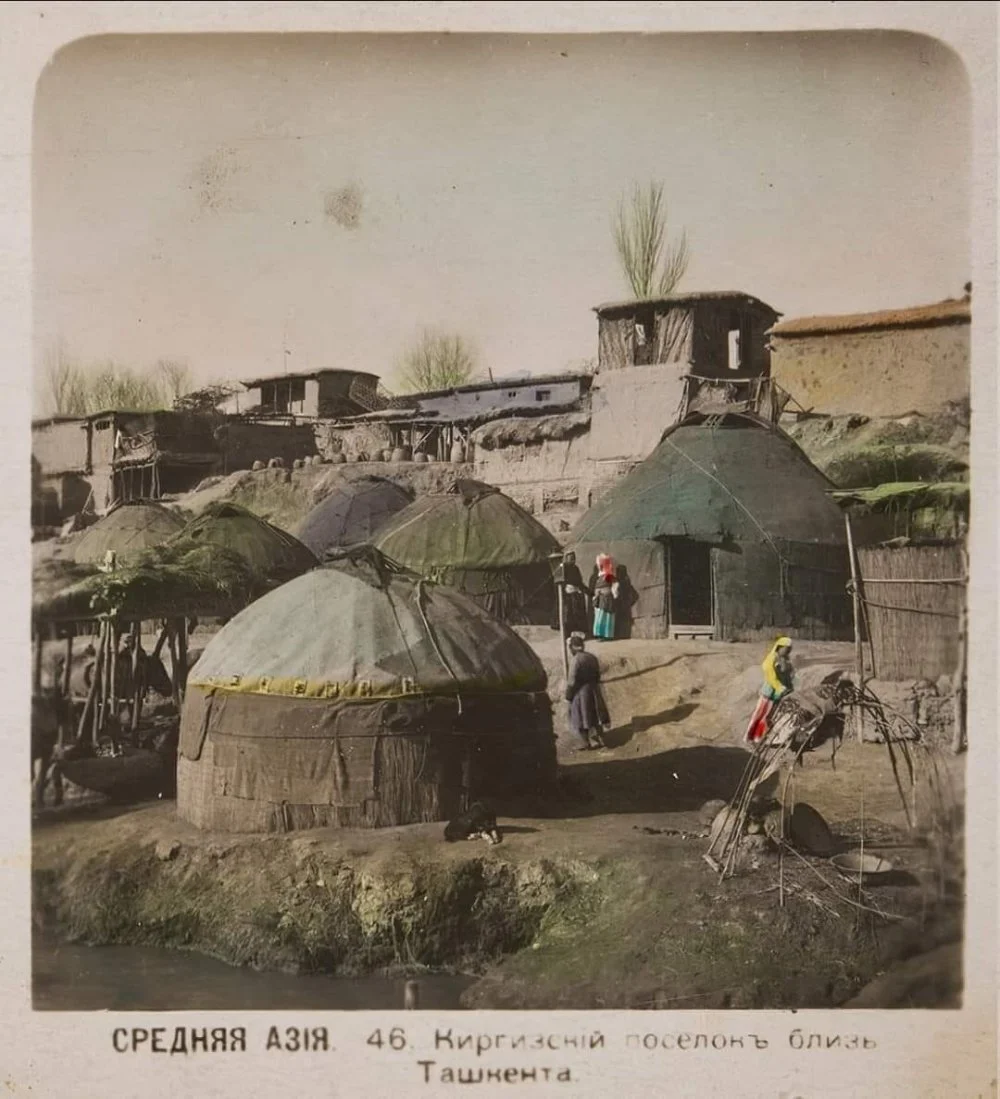 Ташкент маңындағы қазақ (қырғыз) ауылы. 19-ғасыр соңы — 20-ғасыр басы / Қоғам игілігі