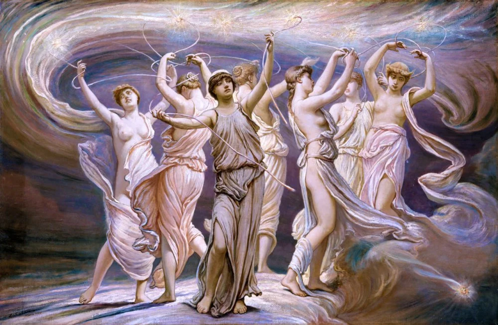 Elihu Vedder. The Pleiades. 1885/Wikimedia Commons