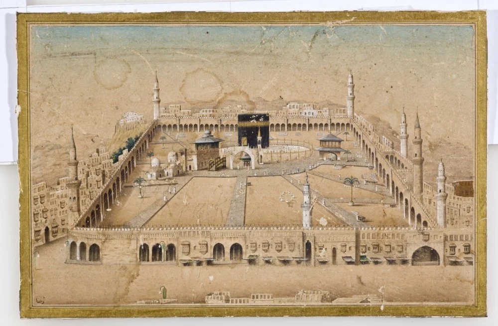 A Painting of the Holy Sanctuary at Mecca. 19 century/Wikimedia Commons