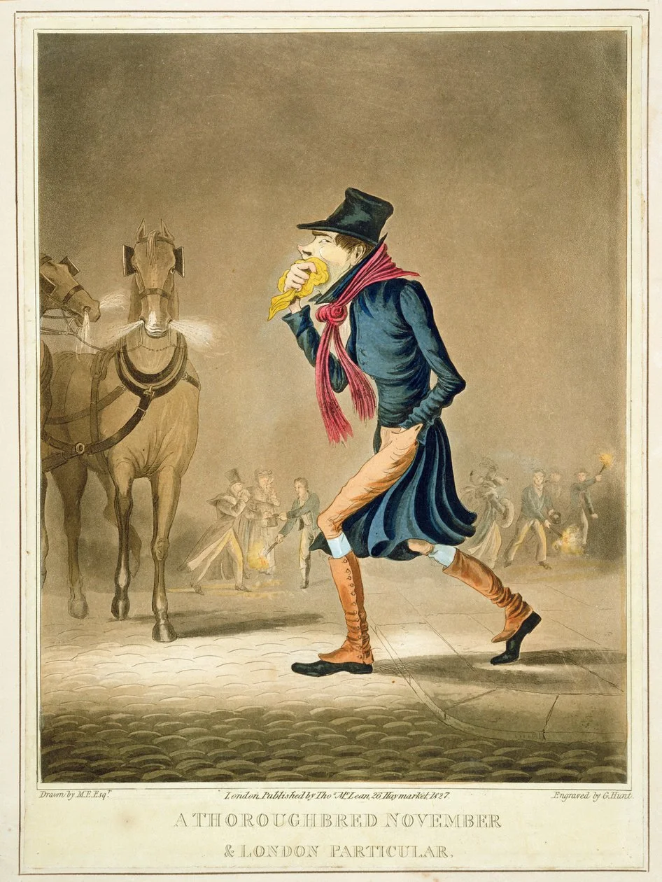 Лондон қараша айында. 19 ғасырдың басындағы нақыш/Wikimedia Commons