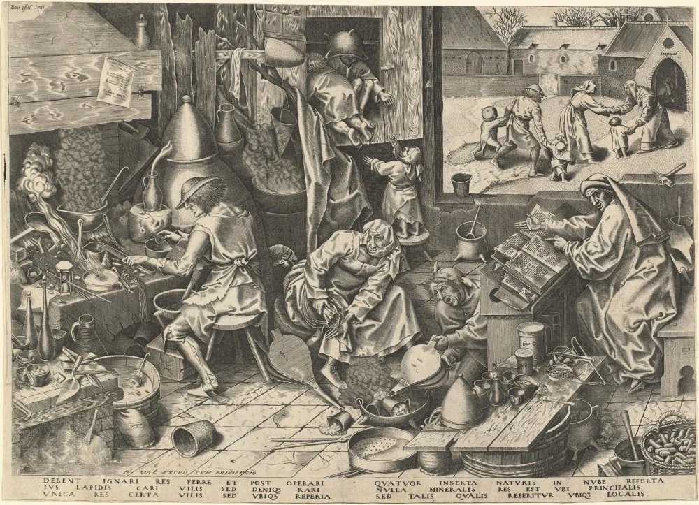 Pieter Bruegel the Elder. The Alchemist/Wikimedia Commons