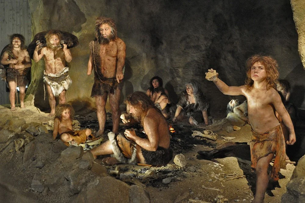 Реконструкция группы неандертальцев/Max Planck Institute for Evolutionary Anthropology