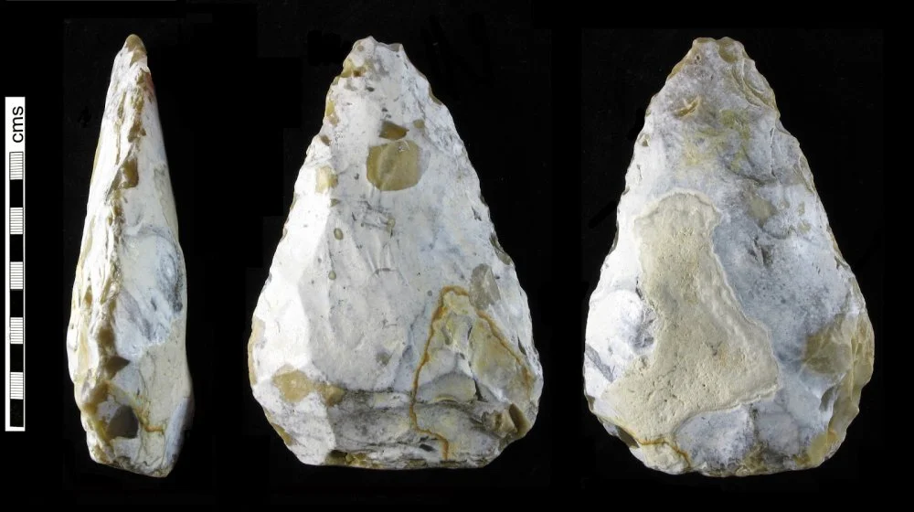 Lower Palaeolithic Handaxe/Wikimedia Commons