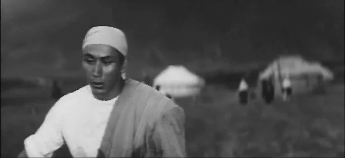 Scene from «Shot on the Karash Pass»/Kyrgyzfilm