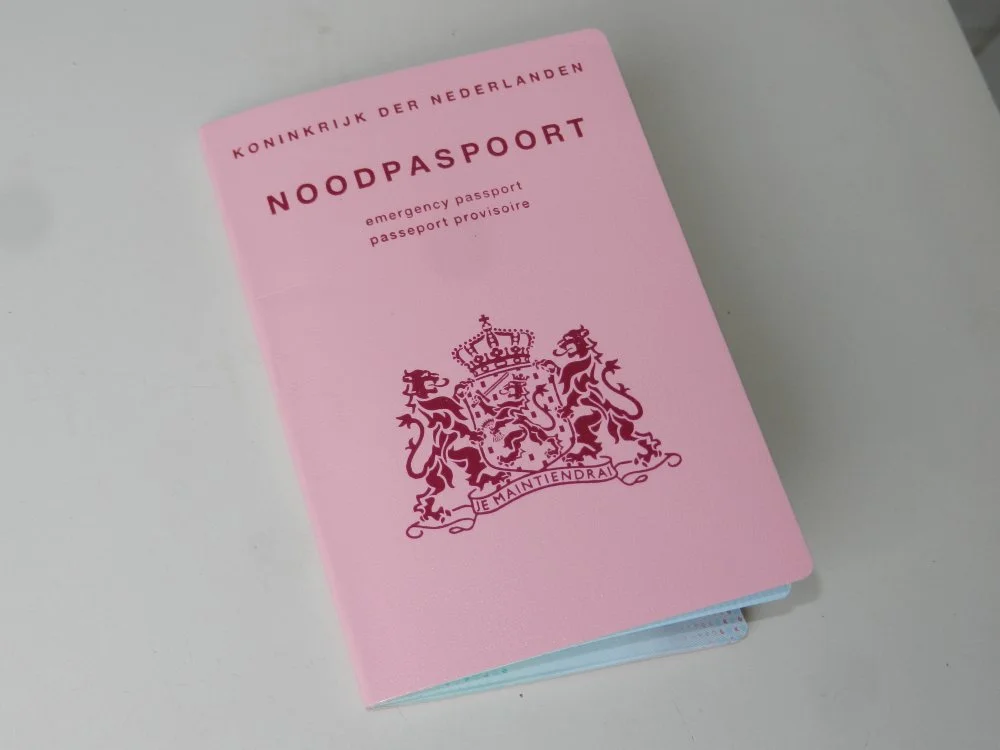 Emergency passport of the Kingdom of the Netherlands/Wikimedia Commons