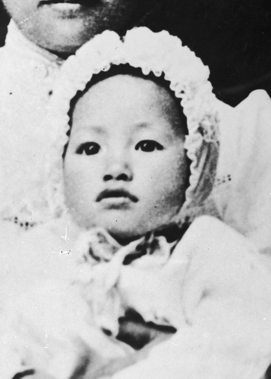  Circa 1906: American film star, Anna May Wong (1905 - 1961) as a baby/Photo by General Photographic Agency/Getty Images