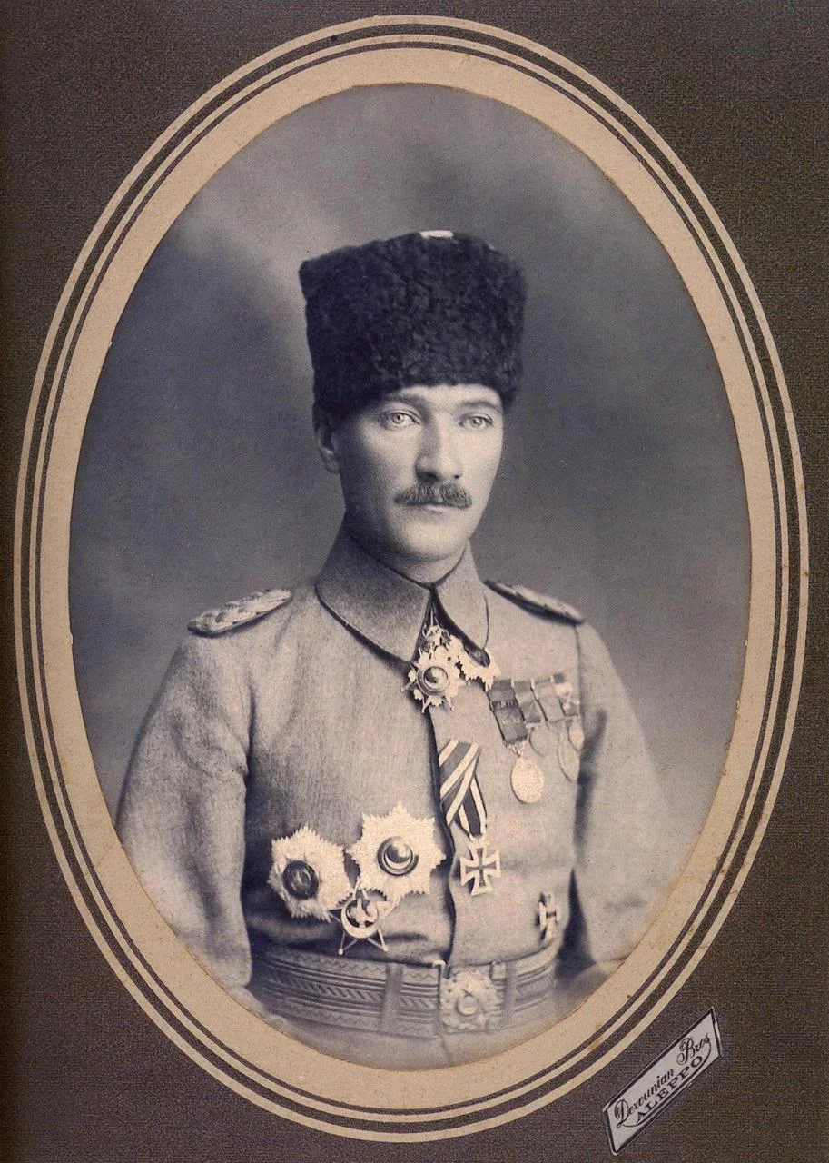 Мұстафа Кемал. Алеппо, 1917 жыл / Wikimedia Commons
