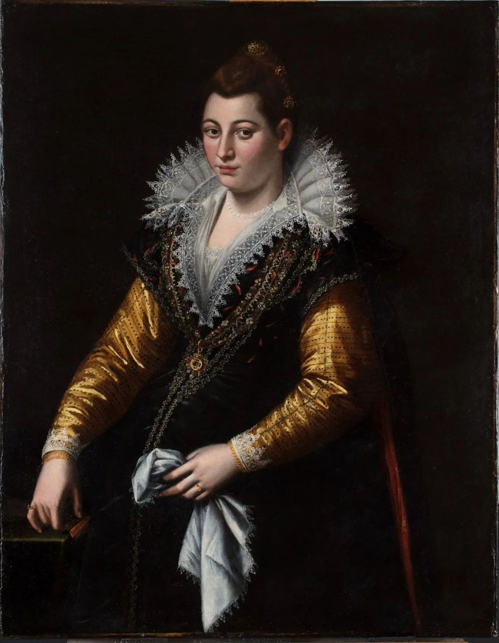 Lavinia Fontana (1552–1614). Portrait of a Pregnant Woman, Possibly a Self-Portrait/Wikimedia Commons