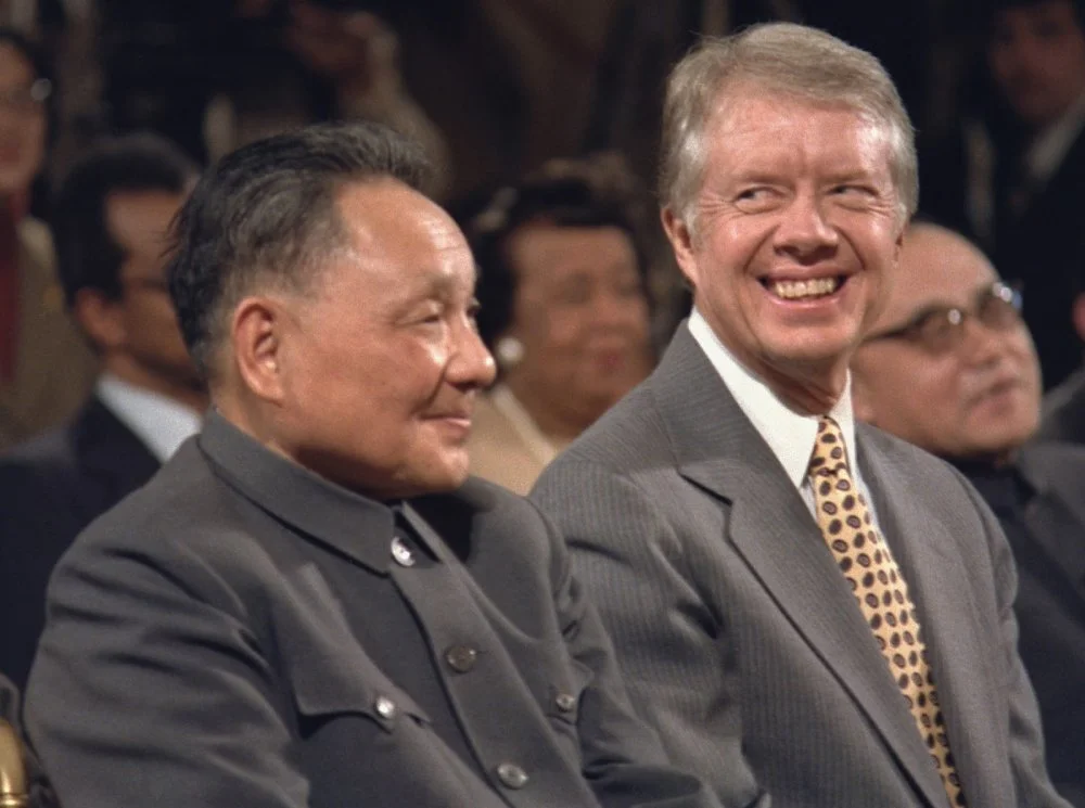 Jimmy Carter and  Deng Xiaoping/Wikimedia Commons  