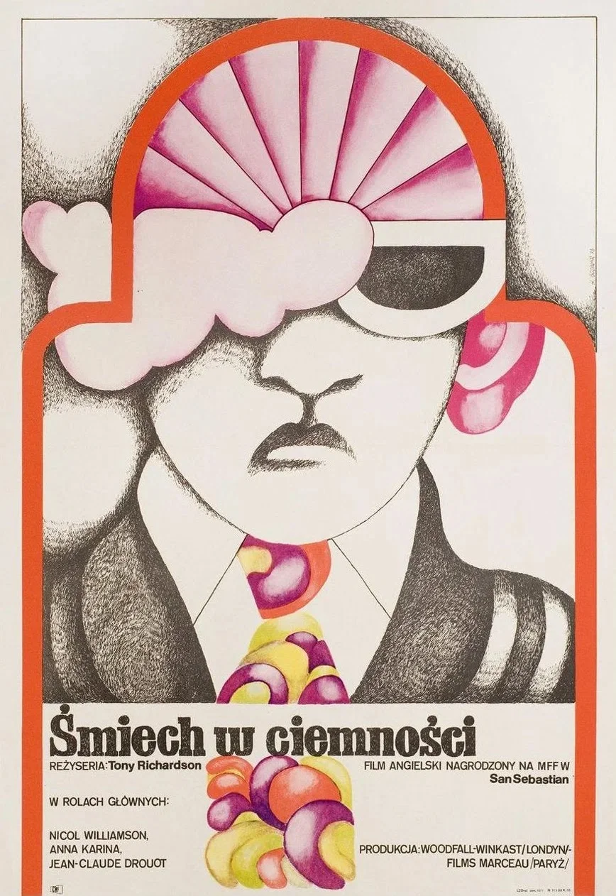 Қараңғыда күлу фильмнің постері. 1969 / ашық дереккөздерден