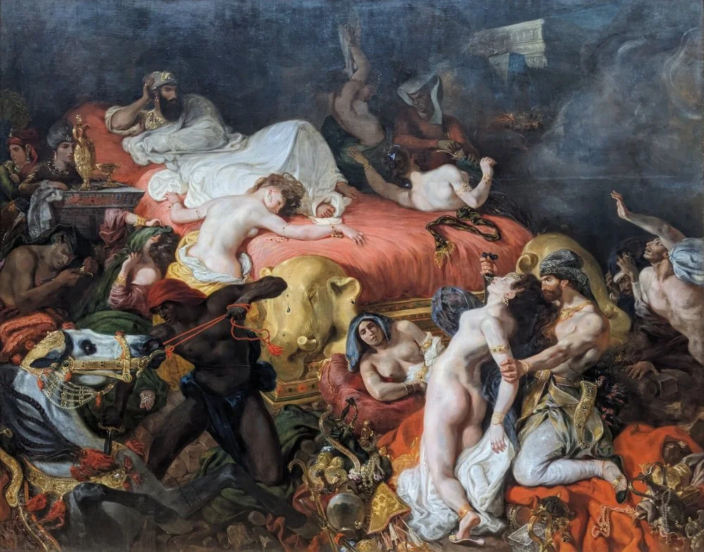 ‘The Death of Sardanapalus’ by  Eugène Delacroix (1827). Musée du Louvre, Paris, France/Wikimedia commons