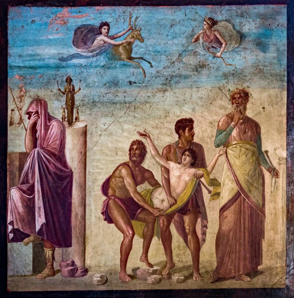 Wall painting of Artemis/Wikimedia Commons