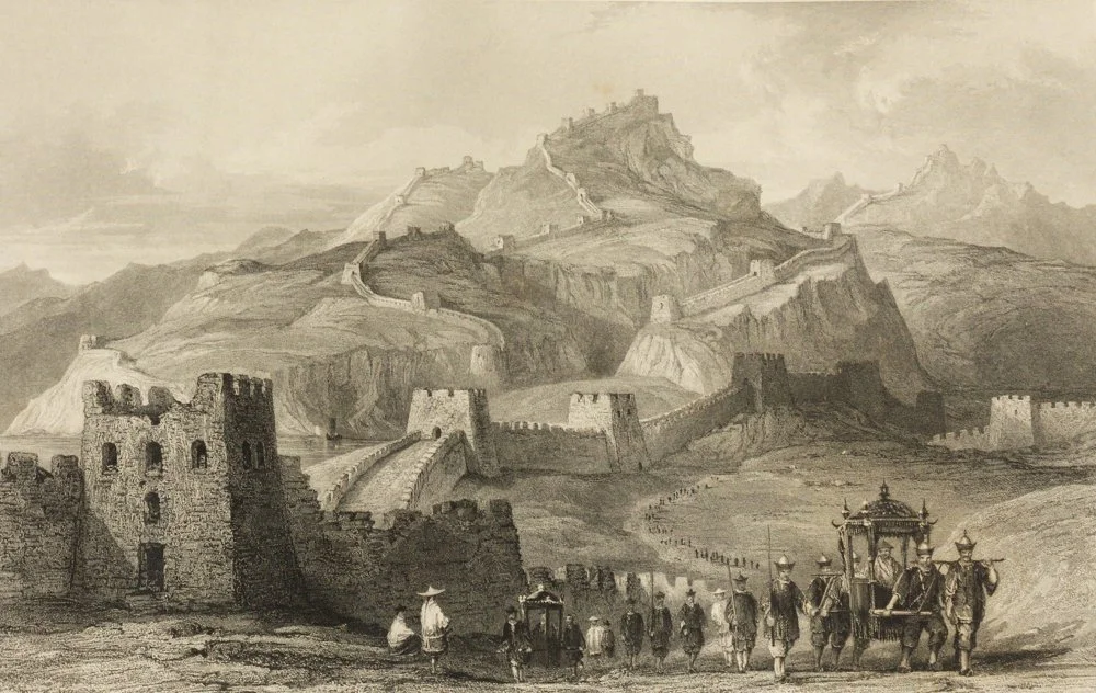 Thomas Allom. The Great Wall of China. 1845/Wikimedia Commons 